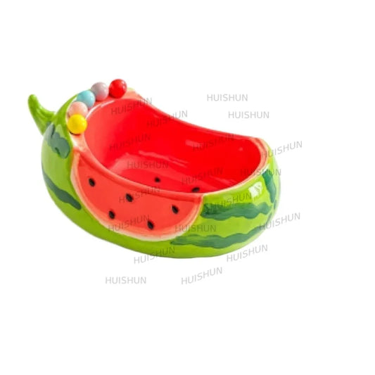 Watermelon Ceramic Fruit Plate