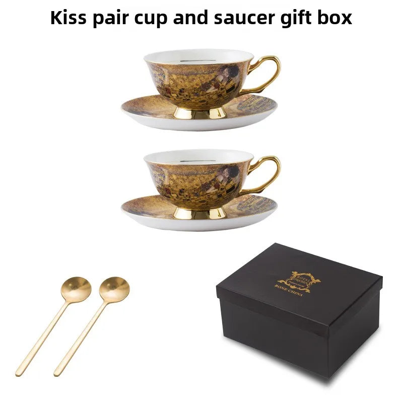 Royal Baroque Coffee Cup & Saucer Set