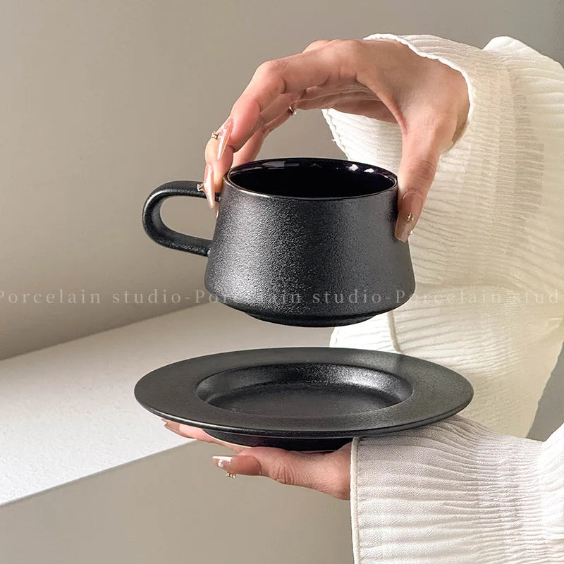 Bow-Shaped Ceramic Coffee Cup