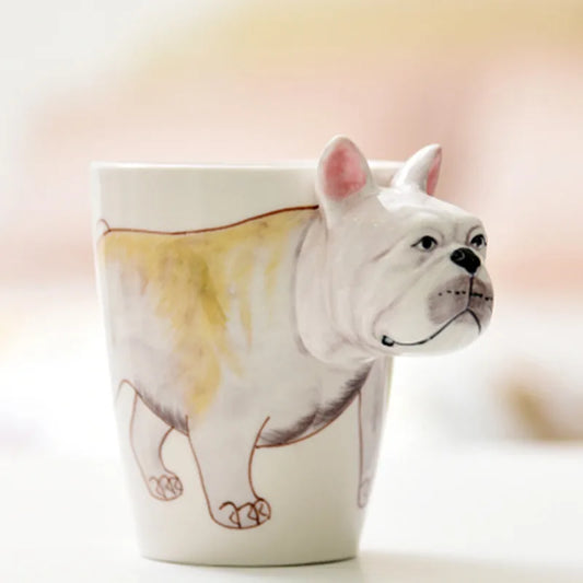 3D Hand-Painted Animal Mug