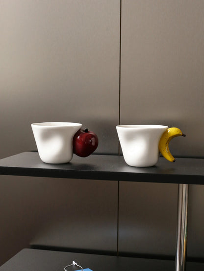 Apple & Banana Ceramic Mug