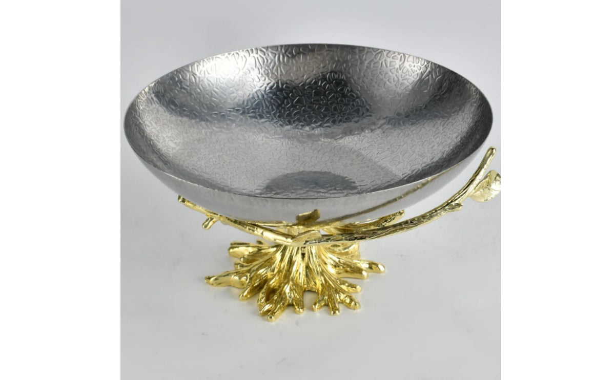 Sculptural Pedestal Fruit Bowl