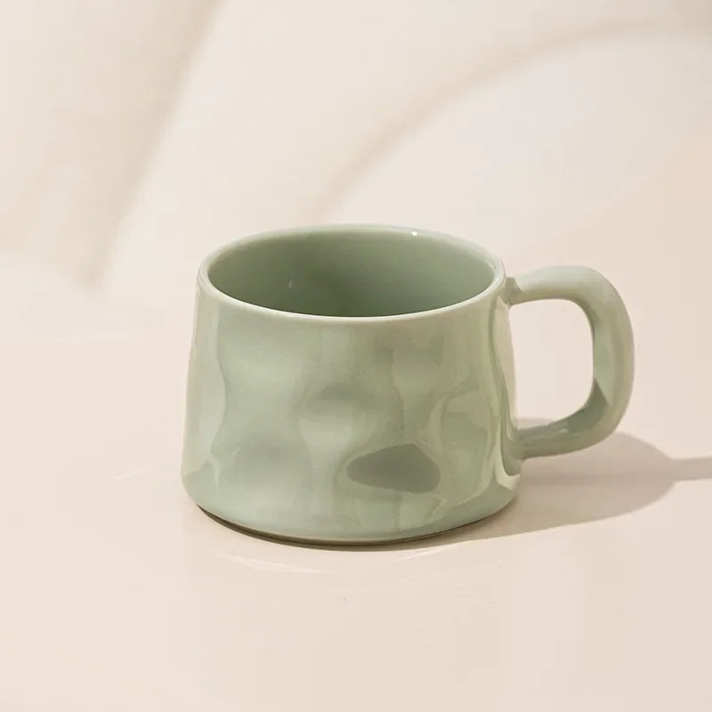 Colorful Ceramic Cup & Saucer