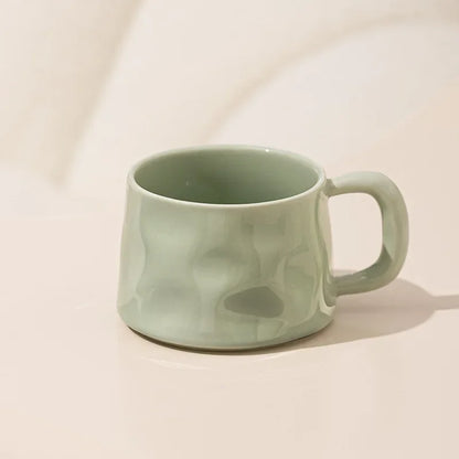 Colorful Ceramic Cup & Saucer
