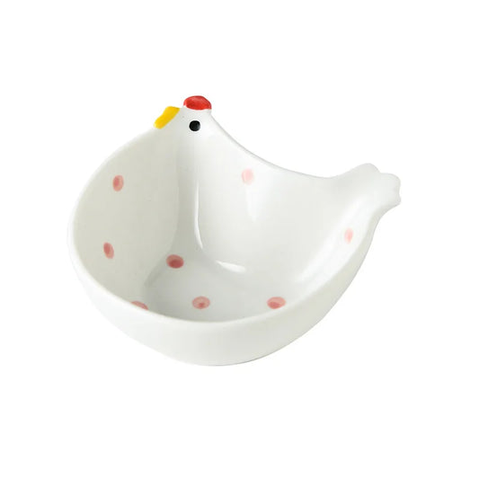 Chicken Ceramic Sauce Dish