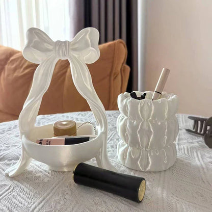 3D Printed Jewelry Tray Princess Dress Shape Makeup Brush Holder Jewelry Display Case Watches/Keys Storage Box Birthday Gifts