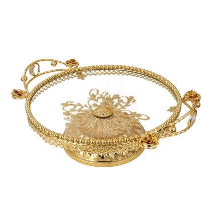 Elegant Glass Fruit Serving Plate