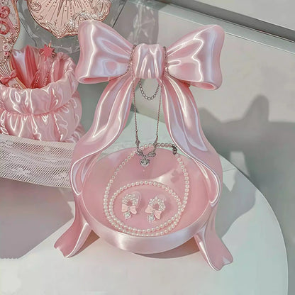 3D Printed Jewelry Tray Princess Dress Shape Makeup Brush Holder Jewelry Display Case Watches/Keys Storage Box Birthday Gifts