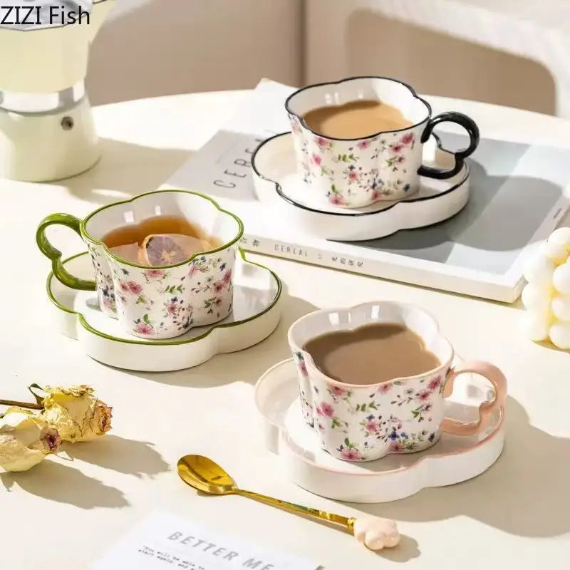 Plum Blossom Cup & Saucer