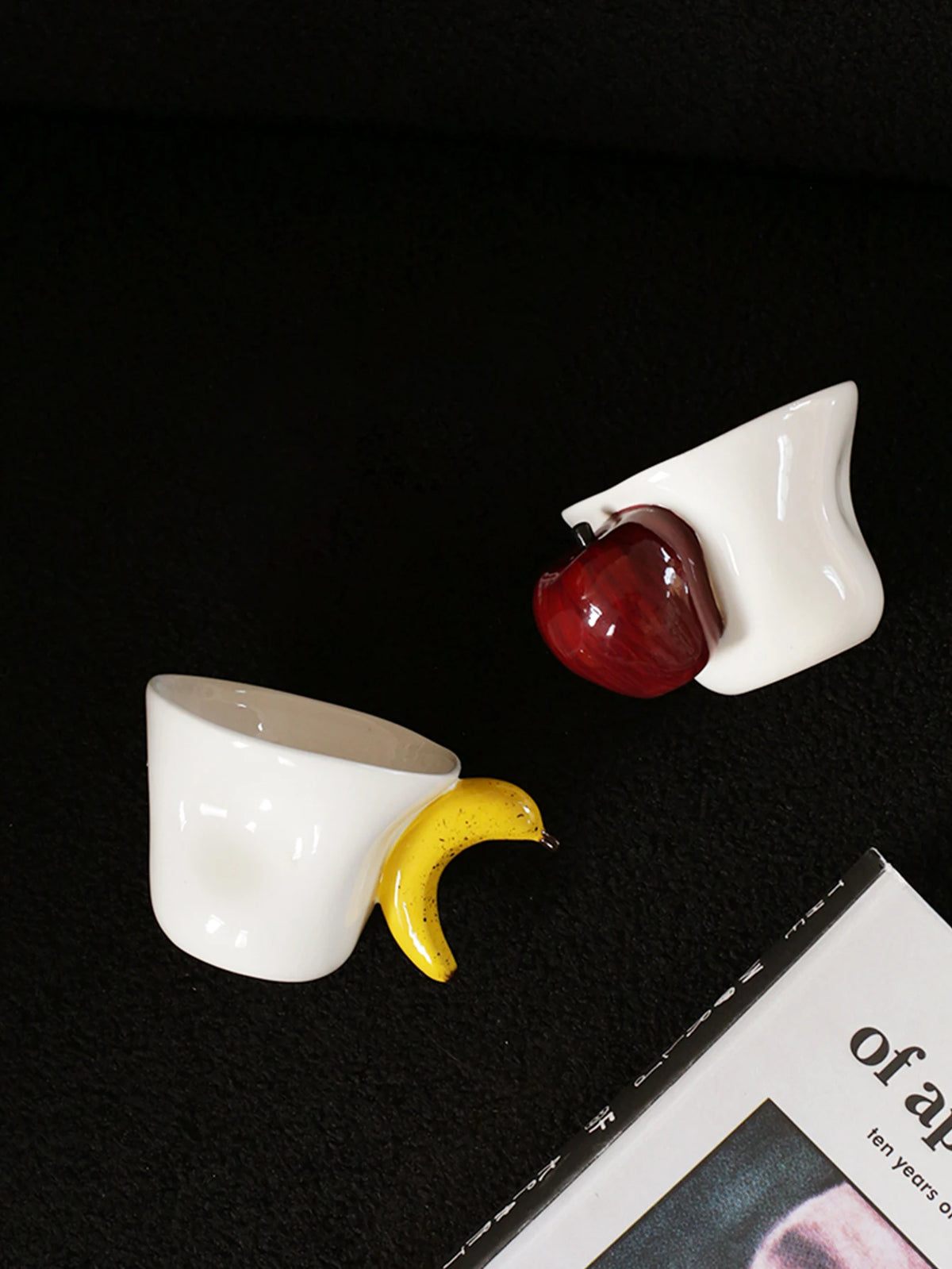 Apple & Banana Ceramic Mug