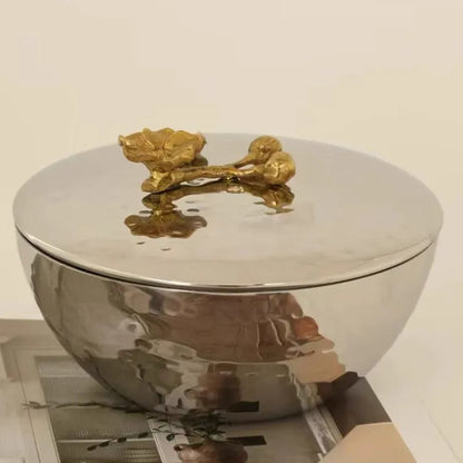 Minimalist Metal Snack & Serving Tray