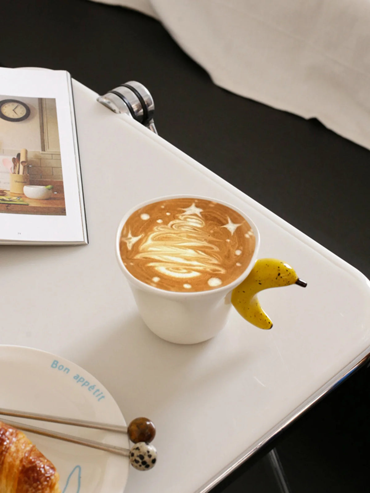Apple & Banana Ceramic Mug