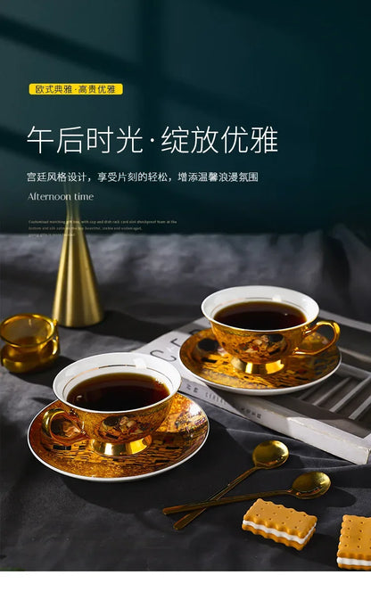 Royal Baroque Coffee Cup & Saucer Set