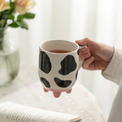 Cow Print Ceramic Coffee Mug