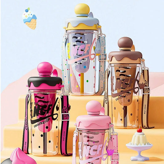 Aesthetic Crossbody Water Bottle