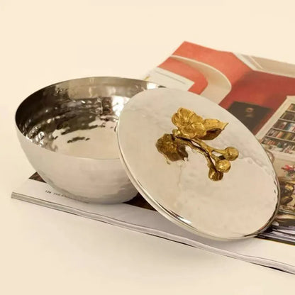 Minimalist Metal Snack & Serving Tray