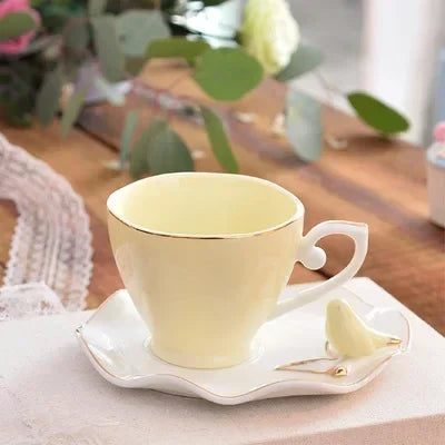 Butterfly Porcelain Cup & Saucer