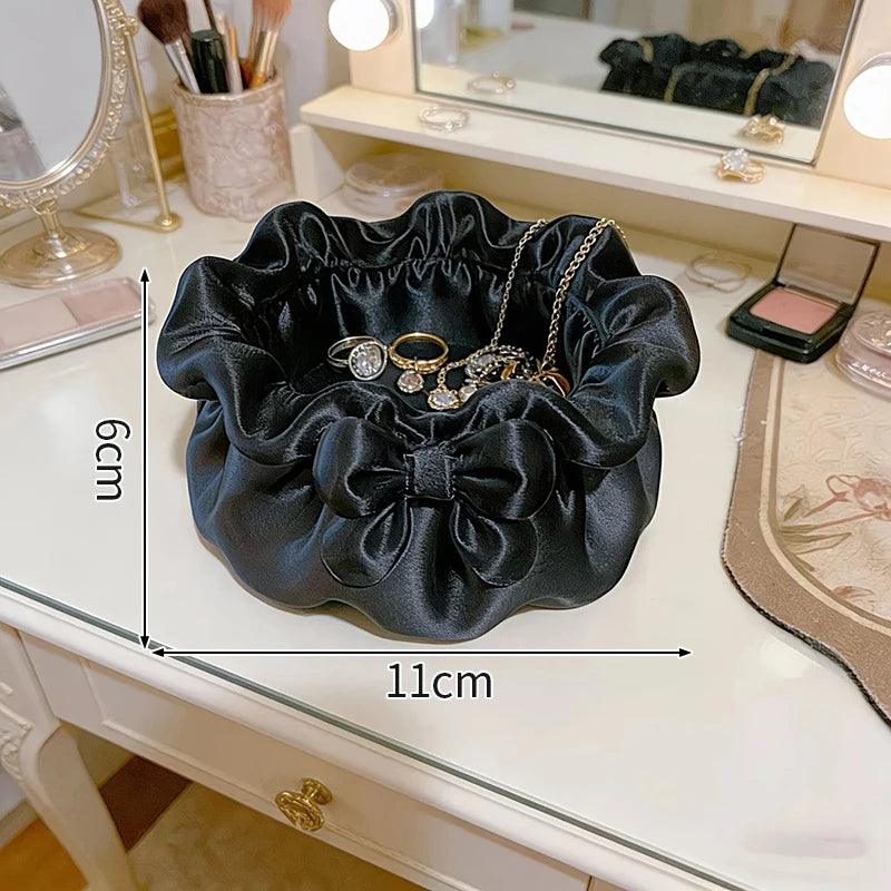 3D Printed Jewelry Tray Princess Dress Shape Makeup Brush Holder Jewelry Display Case Watches/Keys Storage Box Birthday Gifts
