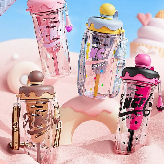Aesthetic Crossbody Water Bottle