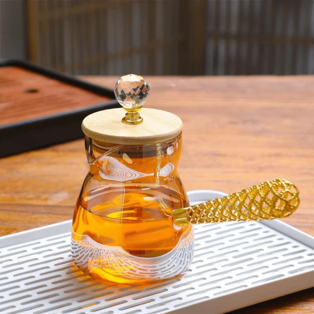 Glass Turkish Coffee Pot with Base – 350ml