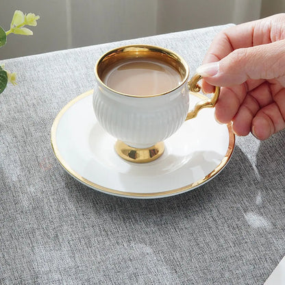 European Ceramic Espresso Cup Set – 90ml