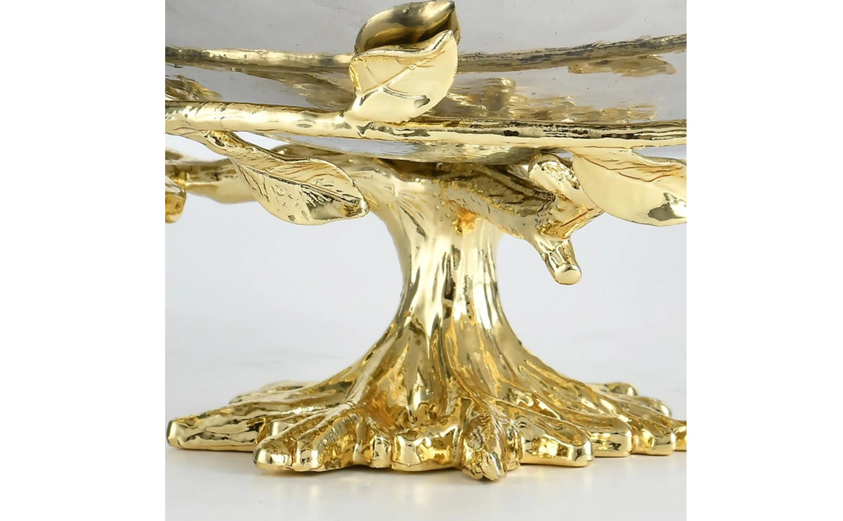Sculptural Pedestal Fruit Bowl