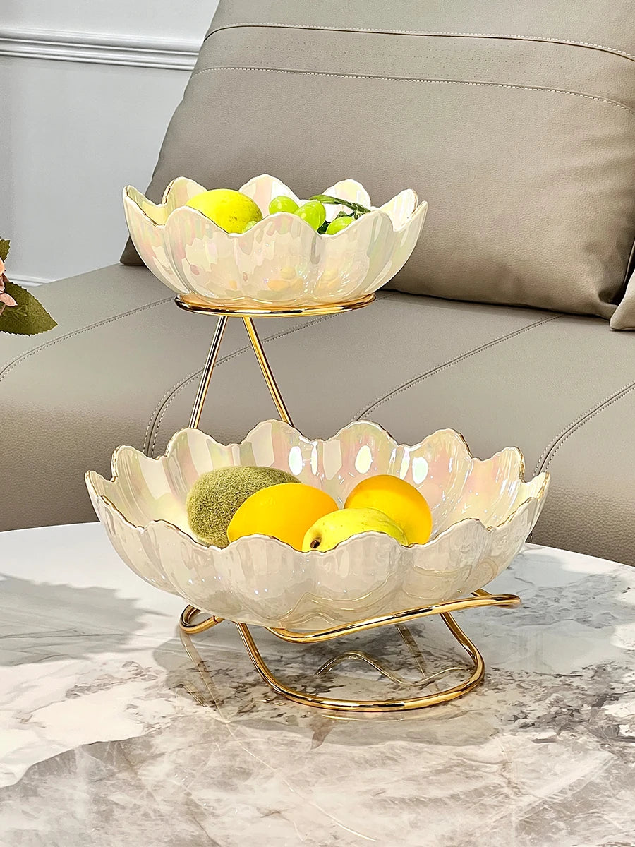 Golden Petal Fruit Stand