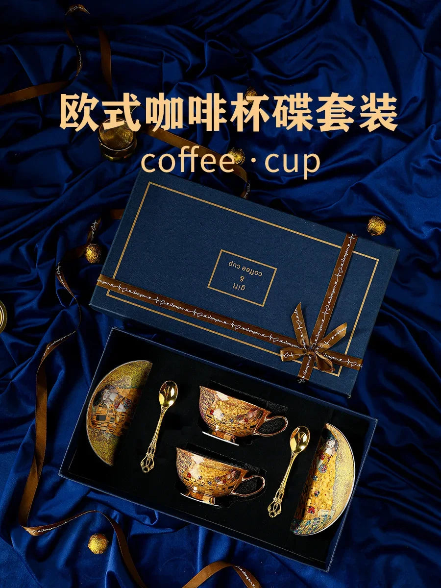 Royal Baroque Coffee Cup & Saucer Set