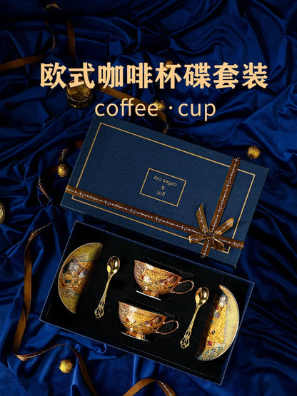 Royal Baroque Coffee Cup & Saucer Set