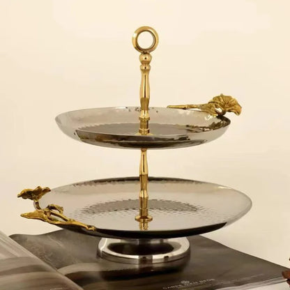 Minimalist Metal Snack & Serving Tray
