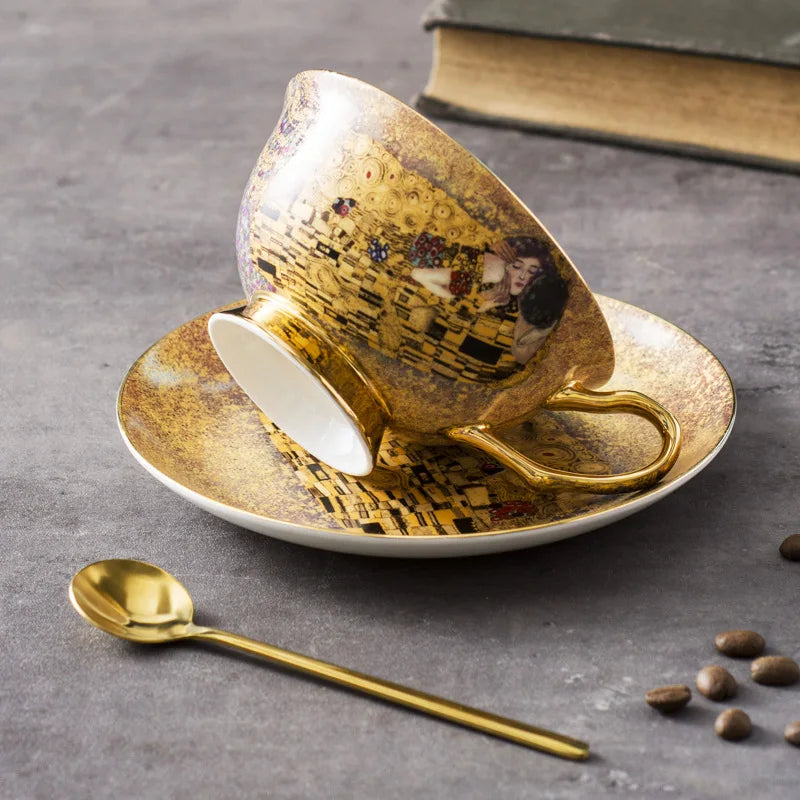 Royal Baroque Coffee Cup & Saucer Set