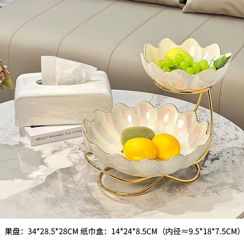 Golden Petal Fruit Stand
