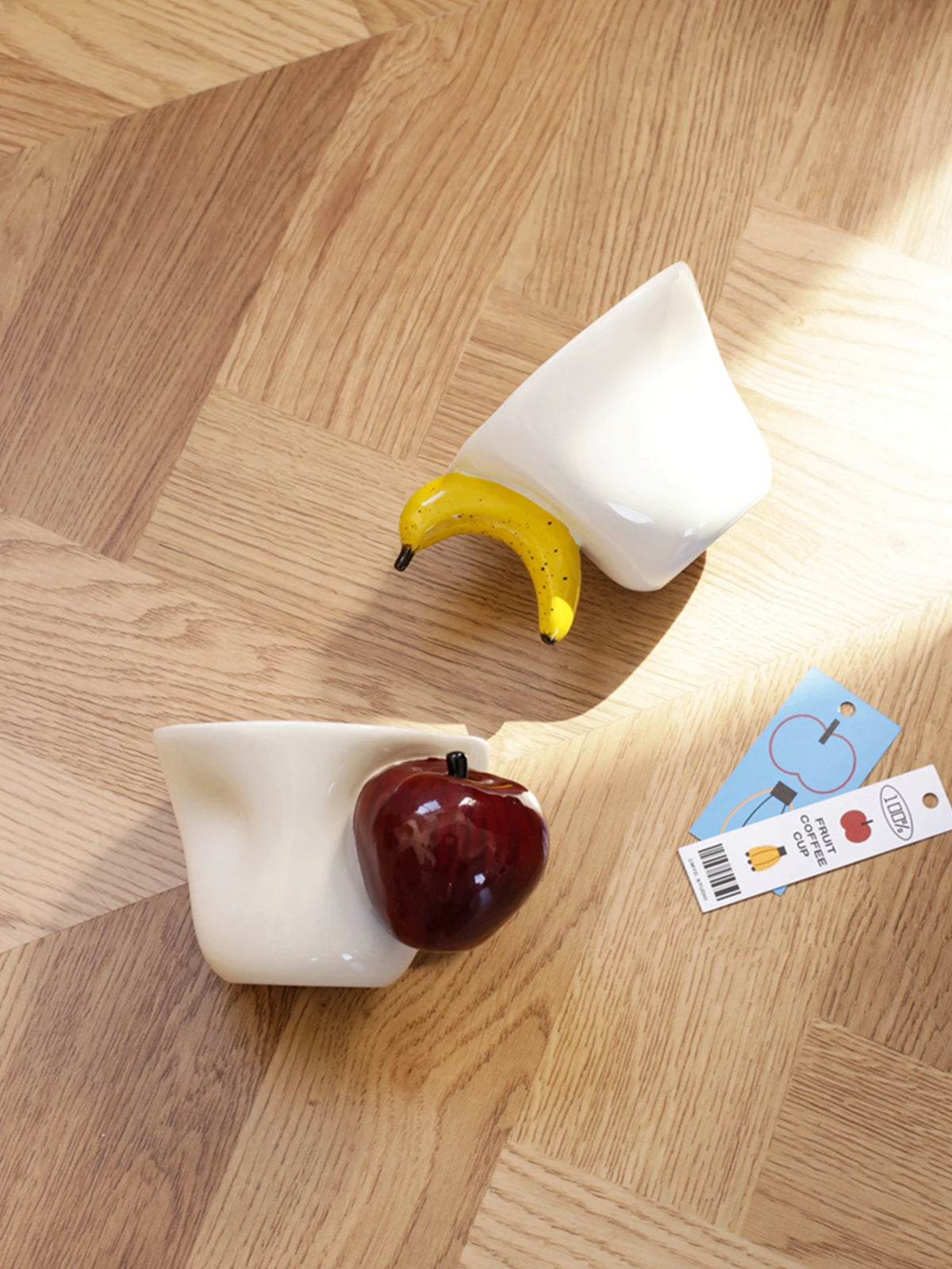 Apple & Banana Ceramic Mug