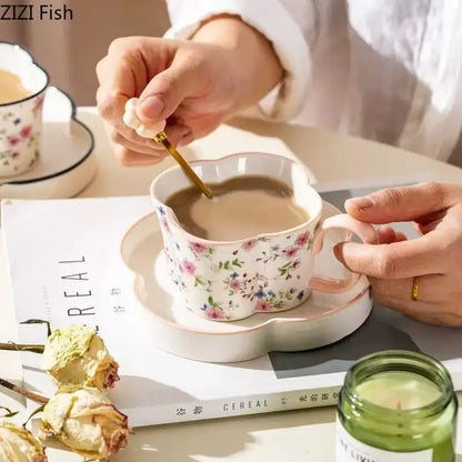 Plum Blossom Cup & Saucer