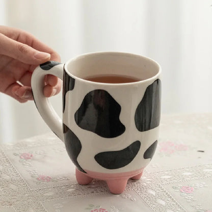 Cow Print Ceramic Coffee Mug