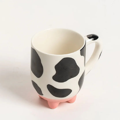 Cow Print Ceramic Coffee Mug