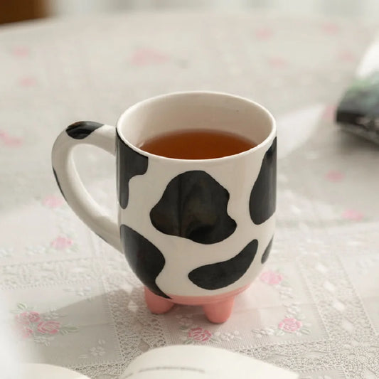 Cow Print Ceramic Coffee Mug