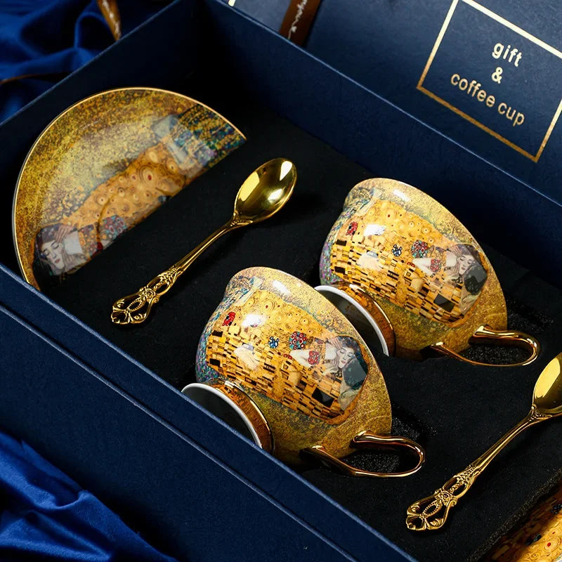 Royal Baroque Coffee Cup & Saucer Set