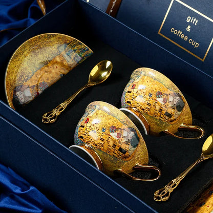Royal Baroque Coffee Cup & Saucer Set