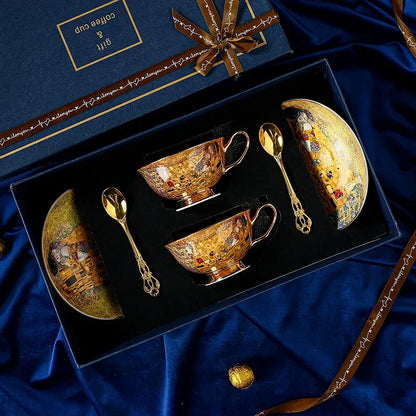 Royal Baroque Coffee Cup & Saucer Set