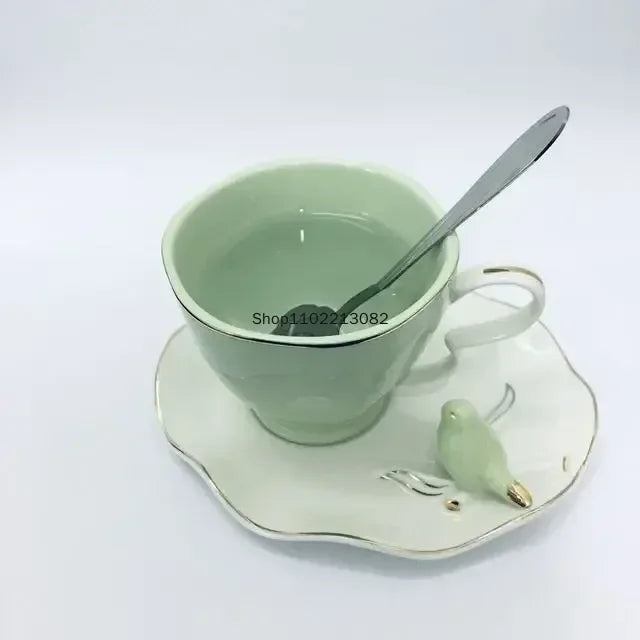 Butterfly Porcelain Cup & Saucer