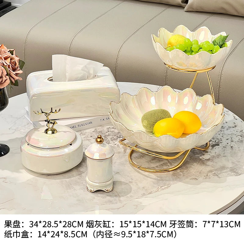 Golden Petal Fruit Stand