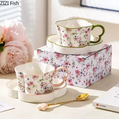 Plum Blossom Cup & Saucer