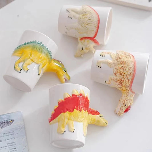 3D Dinosaur Ceramic Mug