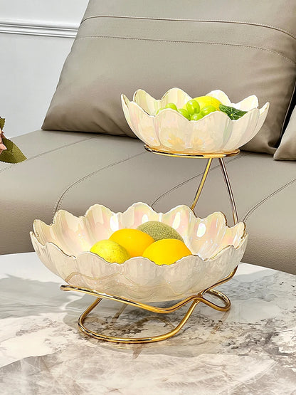 Golden Petal Fruit Stand