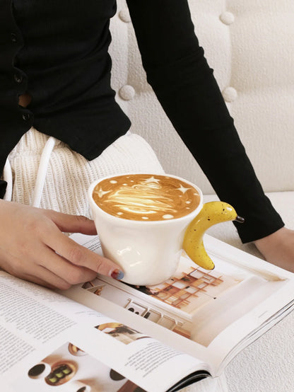 Apple & Banana Ceramic Mug