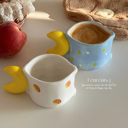 Bear & Moon Ceramic Mug
