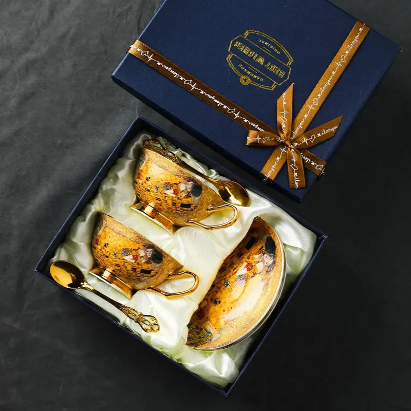 Royal Baroque Coffee Cup & Saucer Set